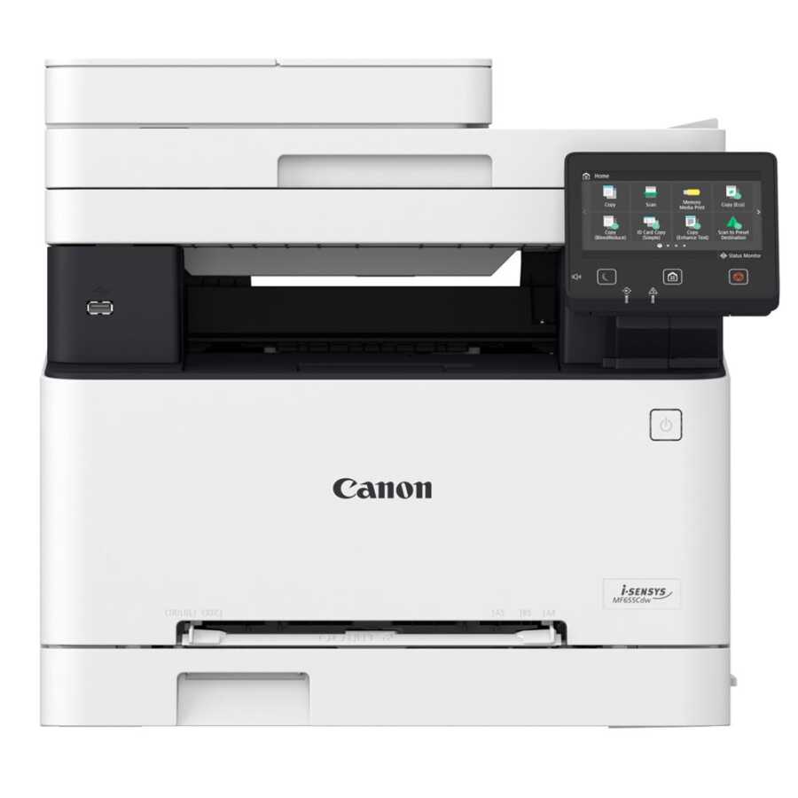 Canon Laser i-SENSYS MF655CDW A4 Colour Wi-Fi Duplex All-in-One Laser Printer