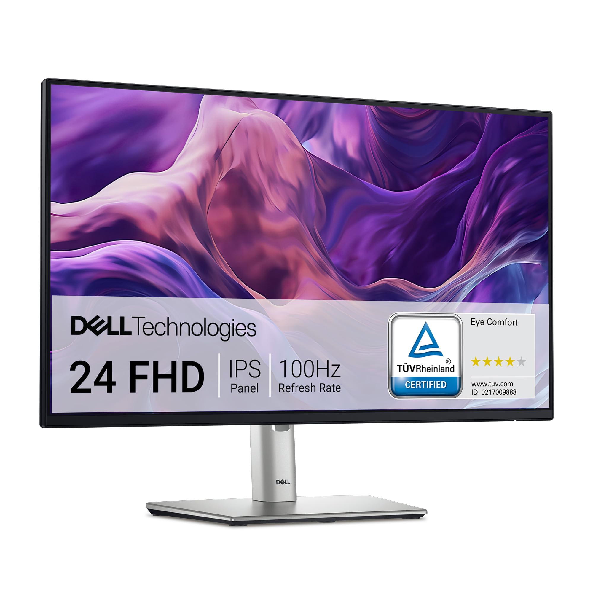 Dell P2425H Monitor with USB-C to USB-C