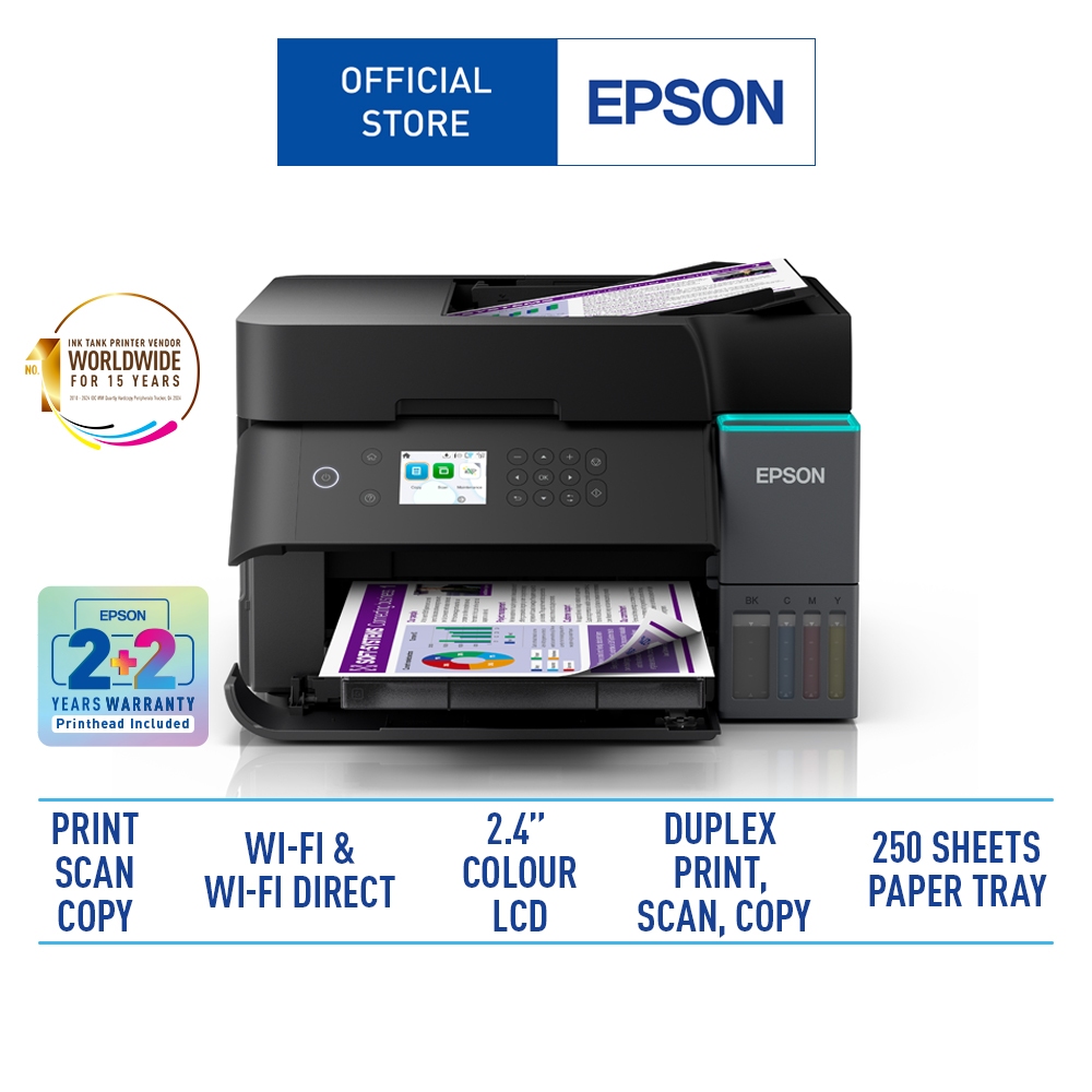 Epson L6370 EcoTank Multifunction Printer (replacement L6270)