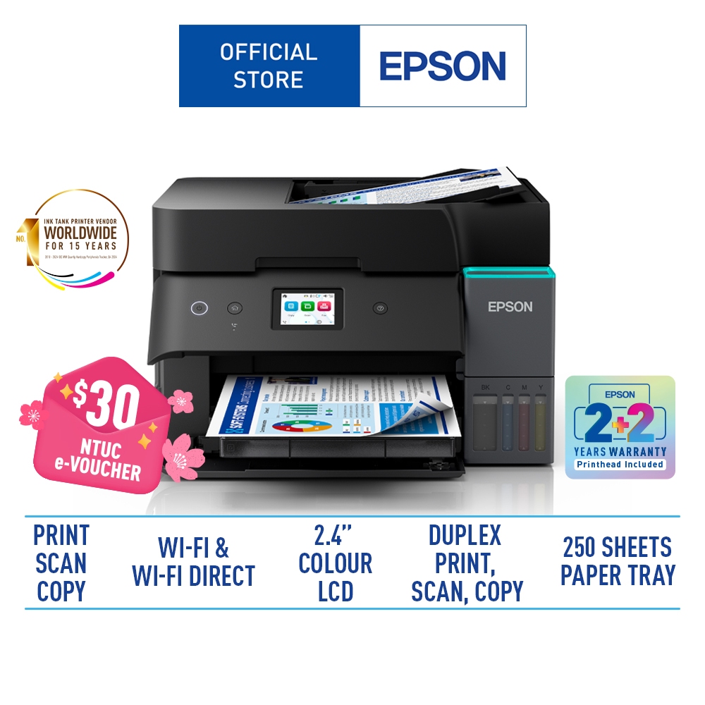Epson L6390 EcoTank Multifunction Printer (replacement L6290)