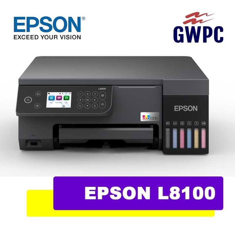 Epson L8100 EcoTank Photo Printer (replacement L850)