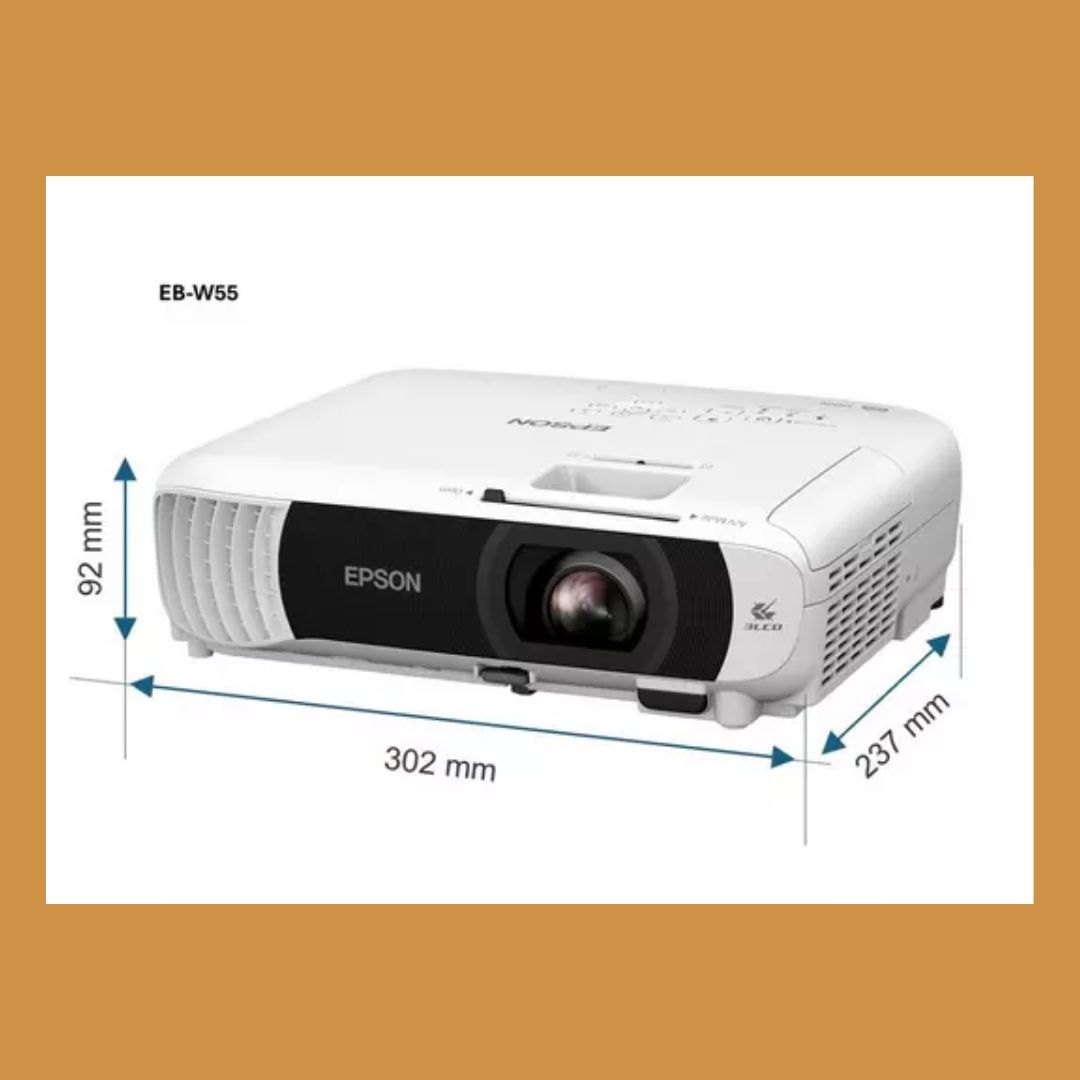 Epson EB-W55 Projector 4000 Lumens