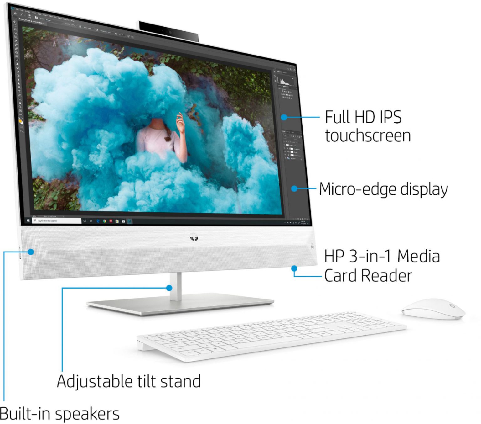 HP All-in-One 27-inch Core i7 16GB 512GB SSD Non-Touch 13th Gen