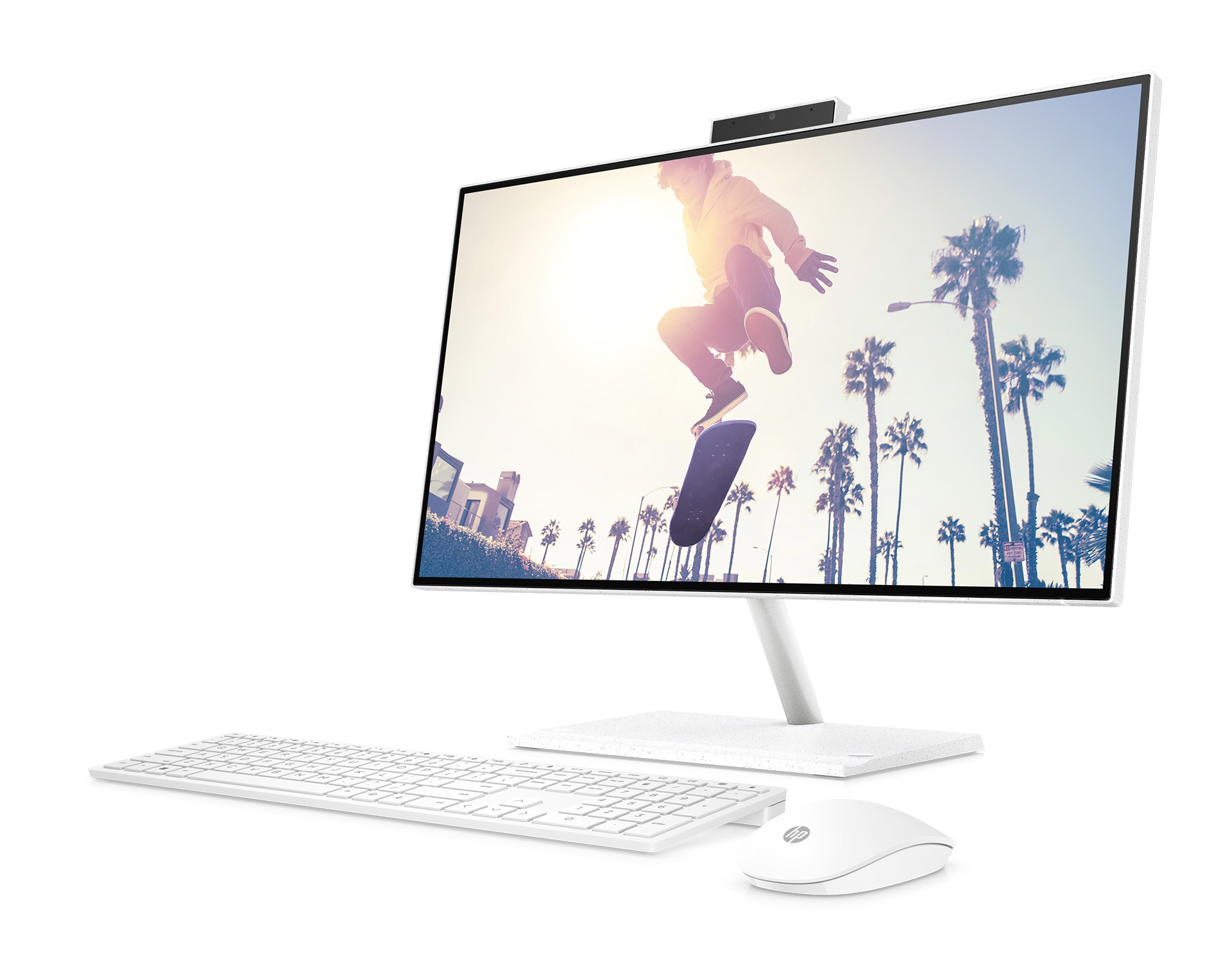 HP All-in-One Core Ultra 5 15th Generation 8GB 512GB SSD Non-Touch 24" (White)