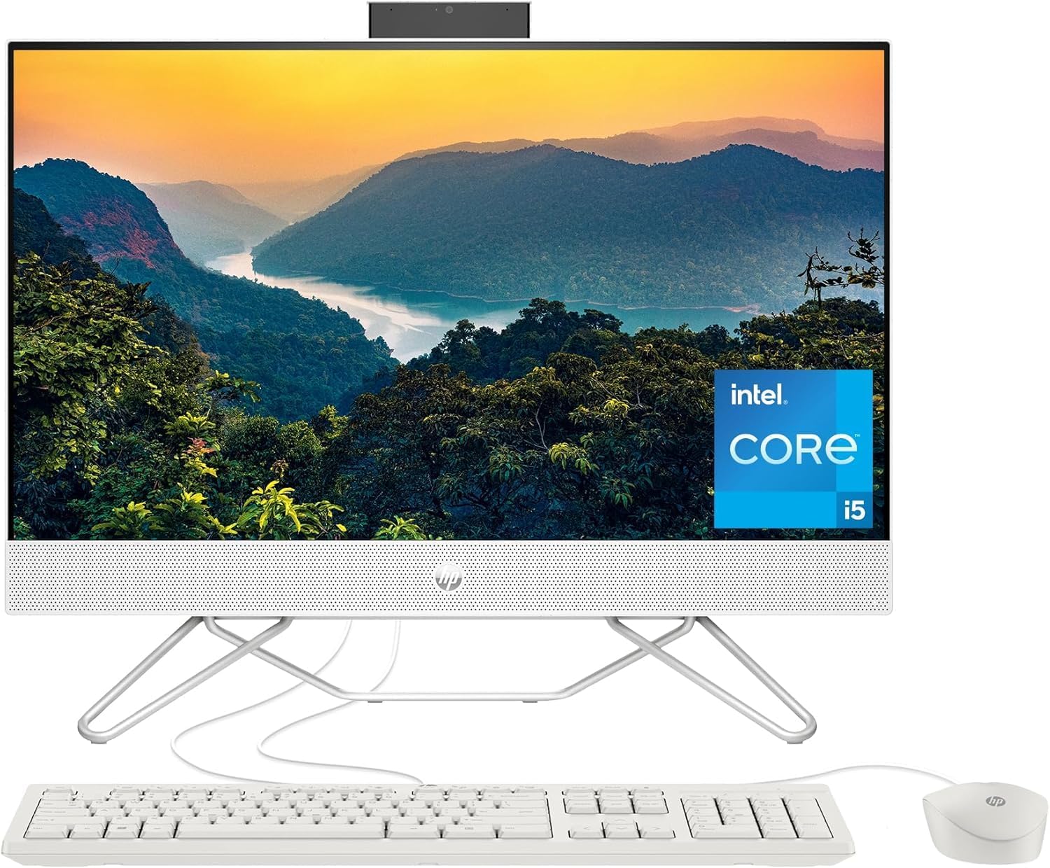 HP All-in-One Core Ultra 7 15th Generation 16GB 512GB SSD Non-Touch 24" (White)