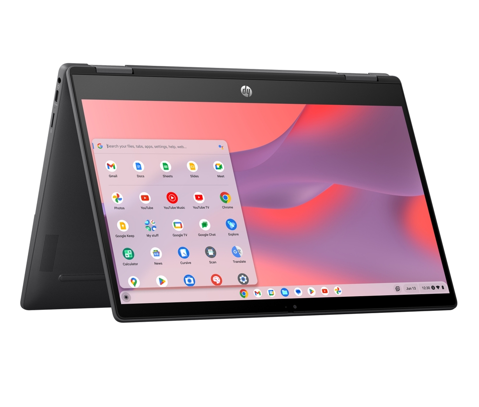 HP Chromebook x360 13b MediaTek 8GB RAM 256GB SSD 2-in-1 Convertible, Ex-UK