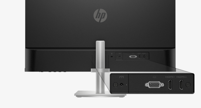 HP Monitor 527f 27-inch FHD Monitor Black 