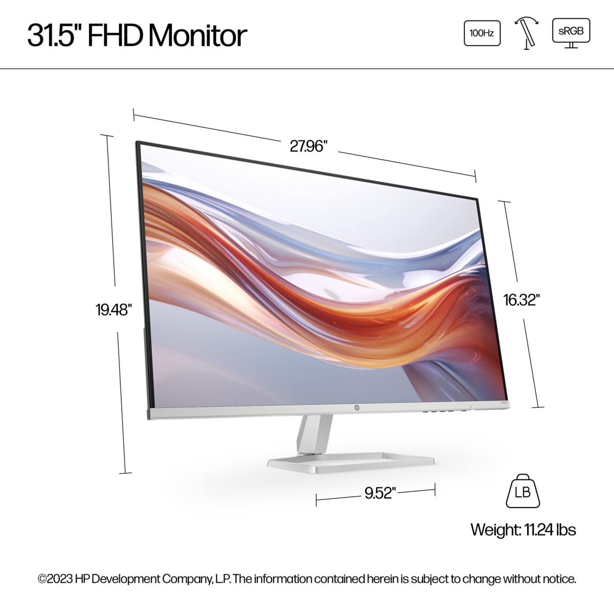 HP Monitor 532sf (replacement HP M32f)