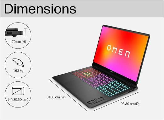 HP Omen Core Ultra 9 185H 32GB RAM 1TB SSD 8GB RTX 4060 NVIDIA Graphics