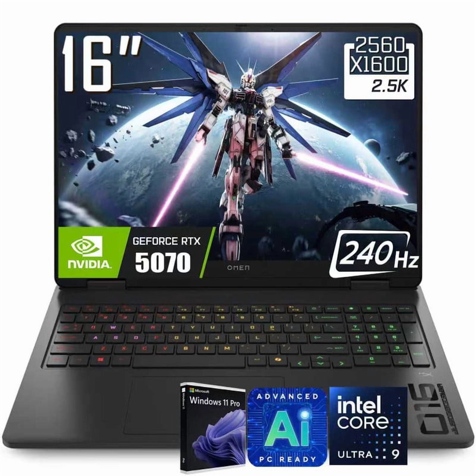HP Omen Core Ultra 9 15th Generation 32GB 1TB SSD RTX 5060 8GB 16"