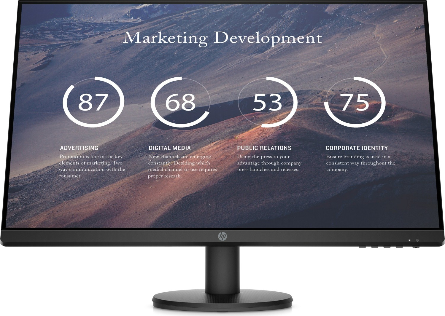 HP P27v G4 27-inch Full HD Monitor