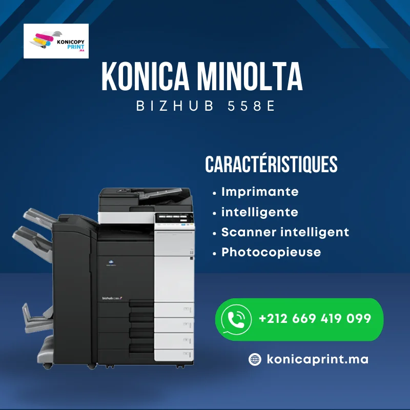 Konica Minolta Bizhub C558e Photocopier
