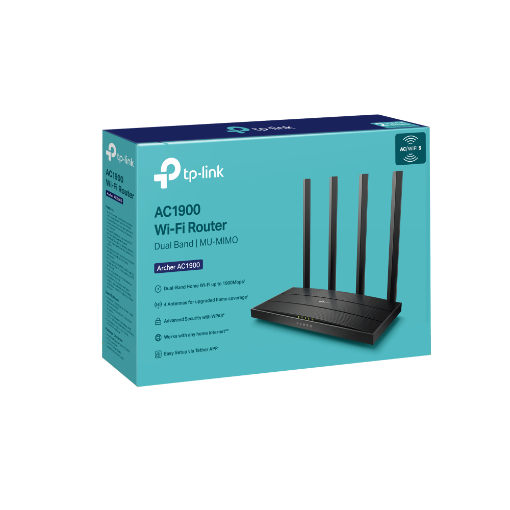 TP-Link AC1900 MU-MIMO Wi-Fi Router